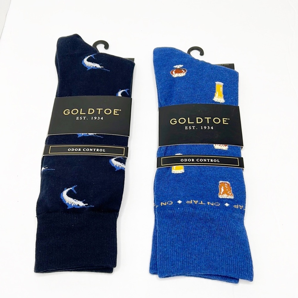 Gold toe mens socks size 6-12.5